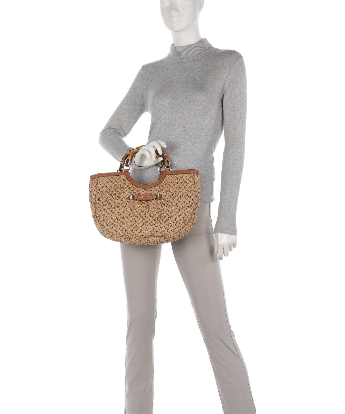 Guess Siria Handbag natural/cognac