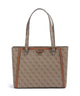 Guess Orlina 4G Logo Shoppingväska latte logo/brown