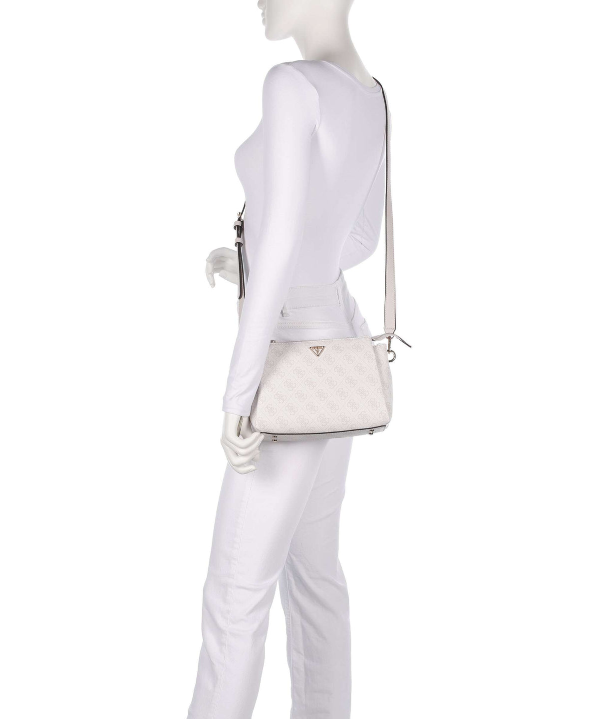 Guess Noelle Crossbody bag white logo