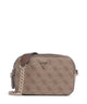 Guess Noelle Crossover väska latte logo/brown