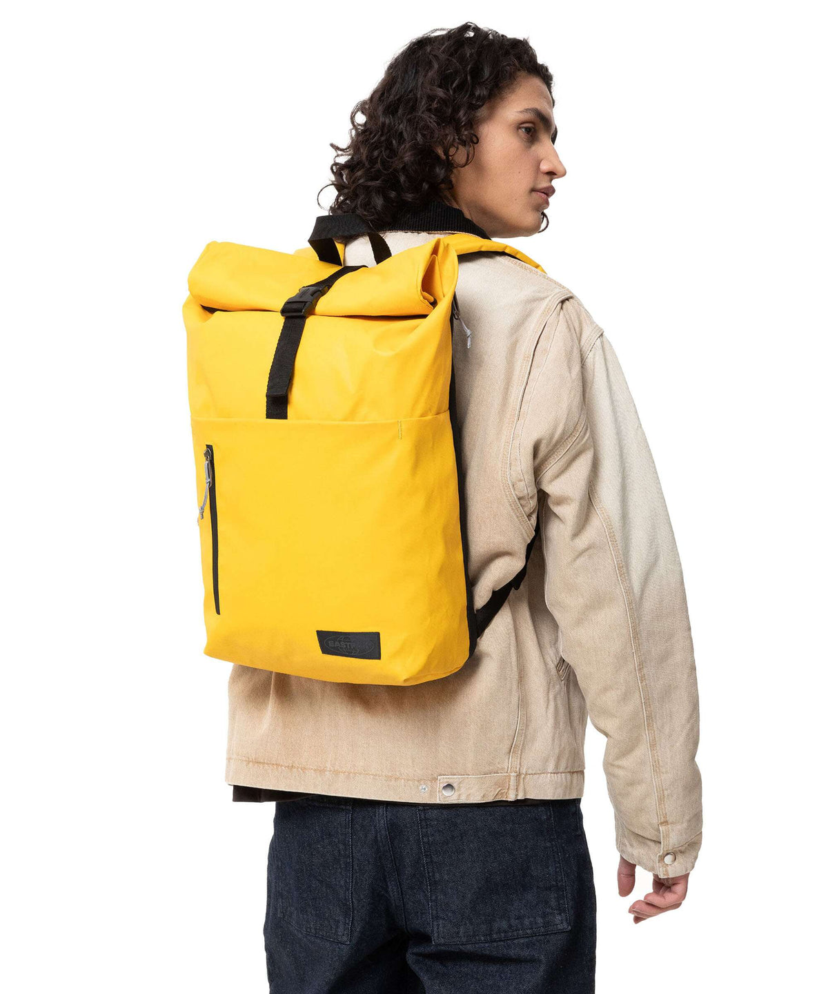 Eastpak Tarp Up Roll Rolltop backpack tarp yolk