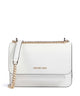 Michael Kors Claire Small Axelremsväska optic white