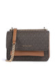 Michael Kors Claire Small Shoulder bag brown/acorn