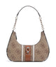 Guess Erenia Shoulder bag latte logo