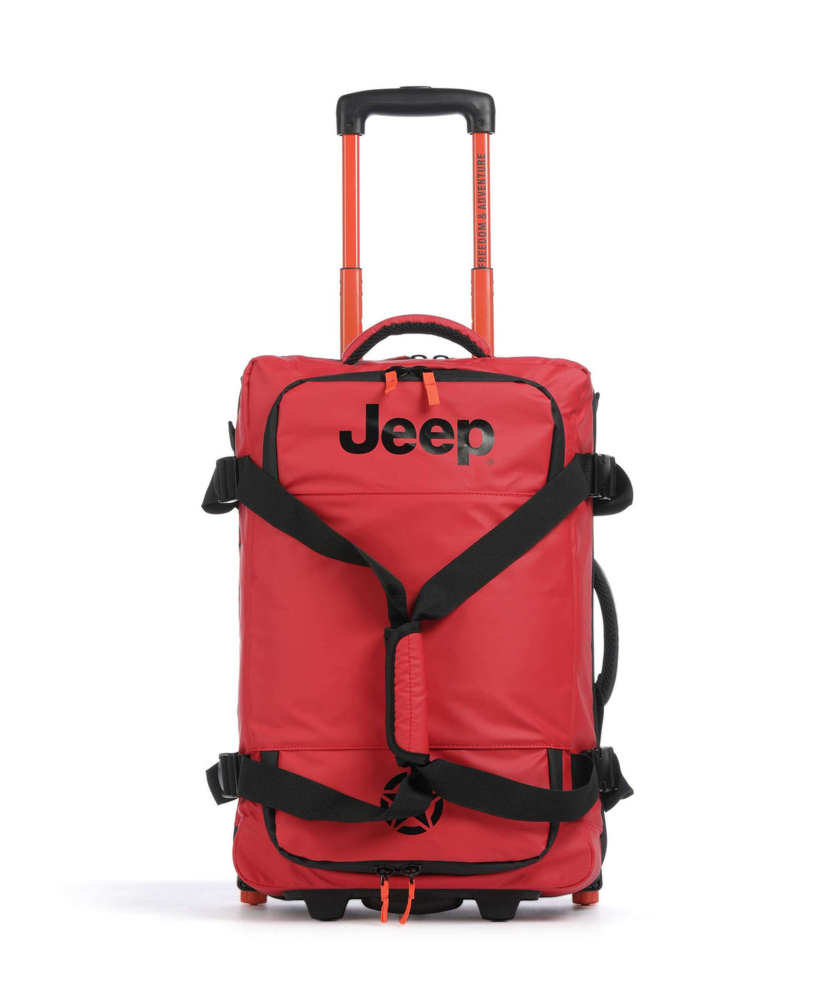Jeep JS005A 55 Travel bag with wheels chili pepper red