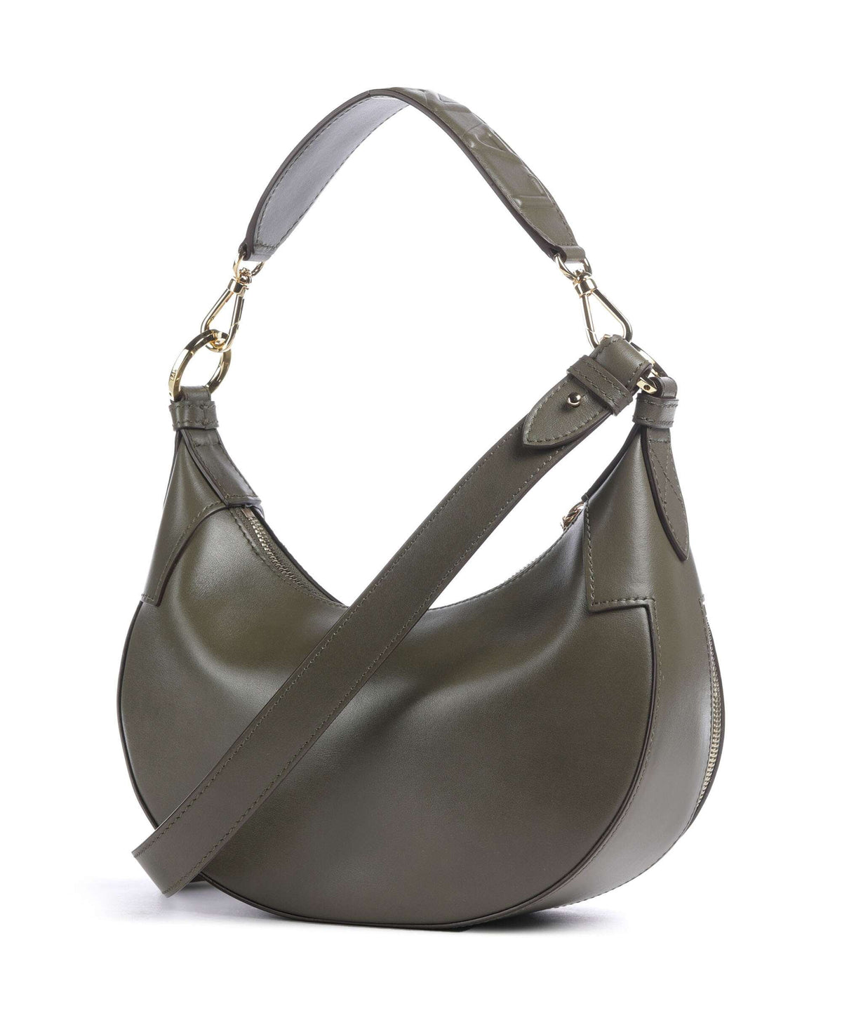 Lancel Origami S Hobo bag dark khaki