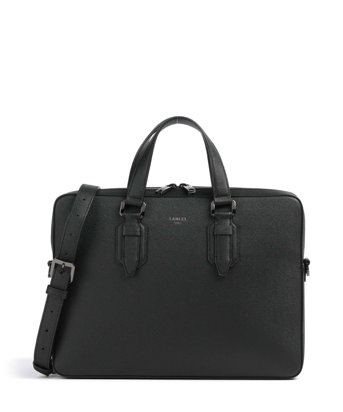 Lancel Charlie Briefcase black