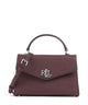 Lauren Ralph Lauren Farrah Small Crossover väska dark garnet