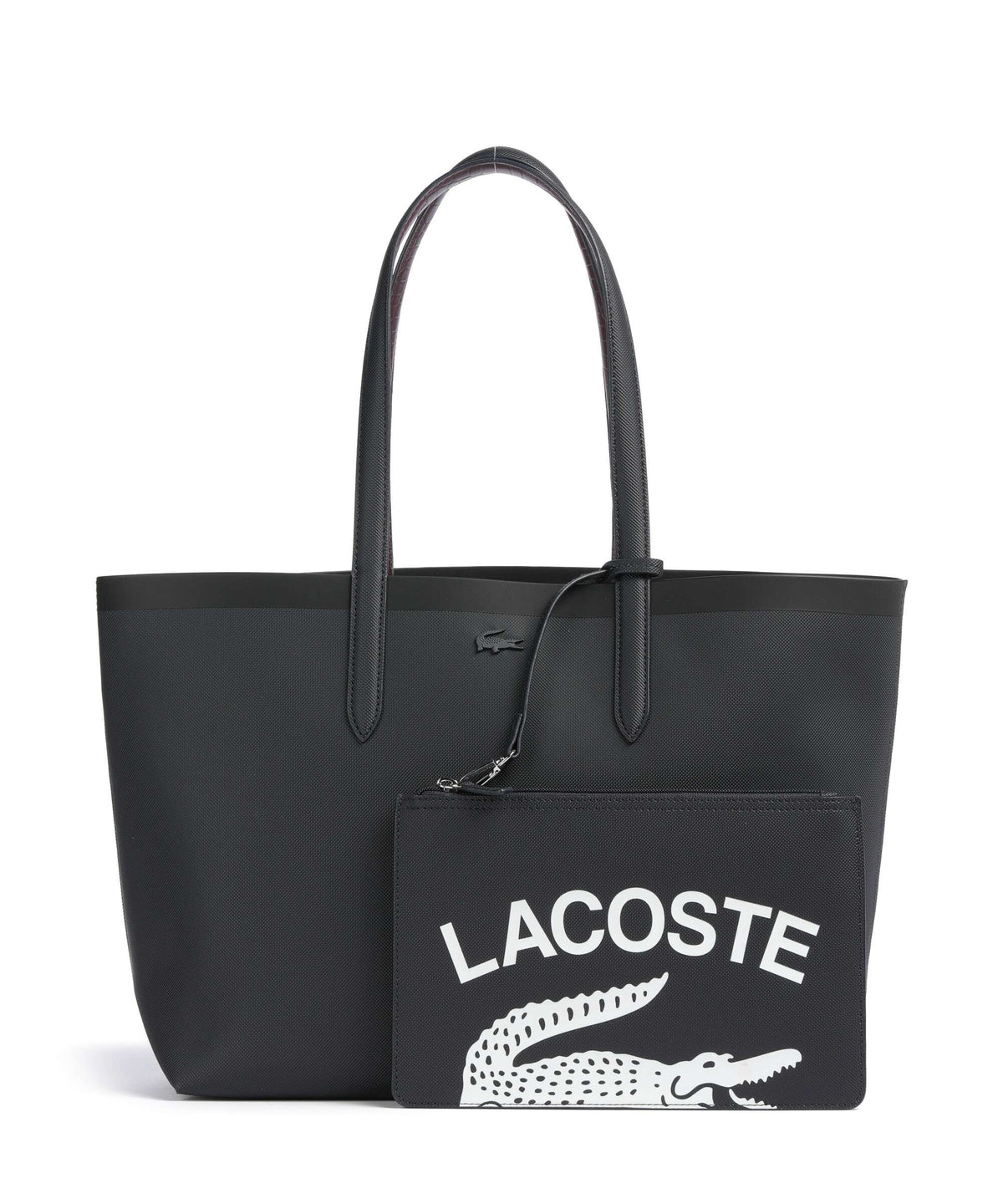 Lacoste Anna Tote bag abimes croc emboss