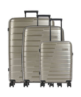 Travelite Air Base Resväska set (4 hjul) champagner