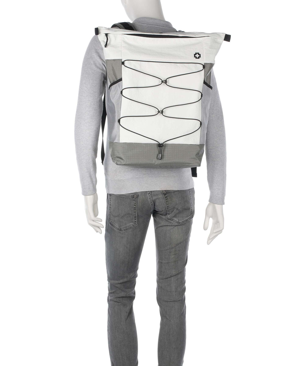Strellson Homerton Sebastian Rolltop backpack offwhite
