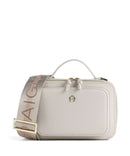 Aigner Zita S Crossover väska pearl white