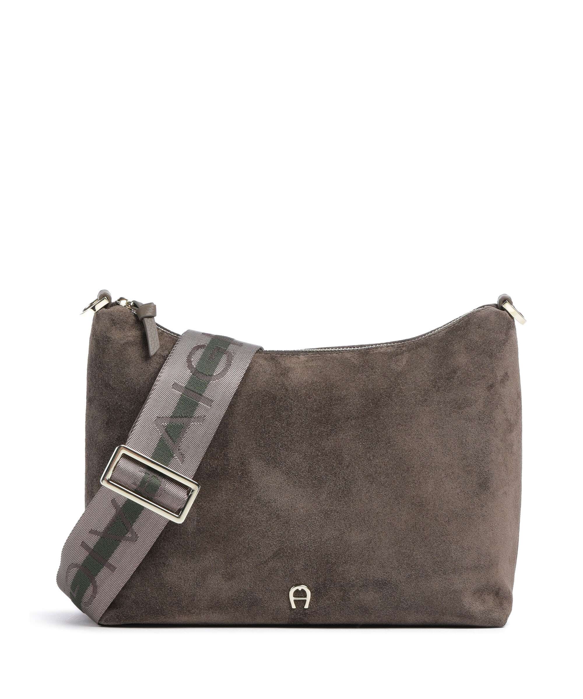 Aigner Zita S Crossbody bag coal brown