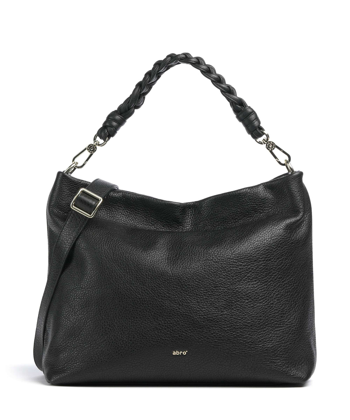 Abro Dalia Soley Hobo bag black/gold