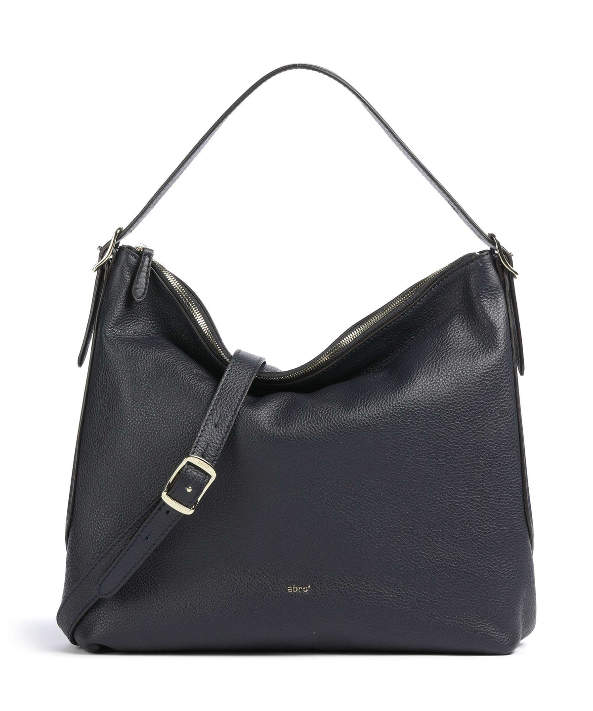Abro Agave Carina Hobo bag navy