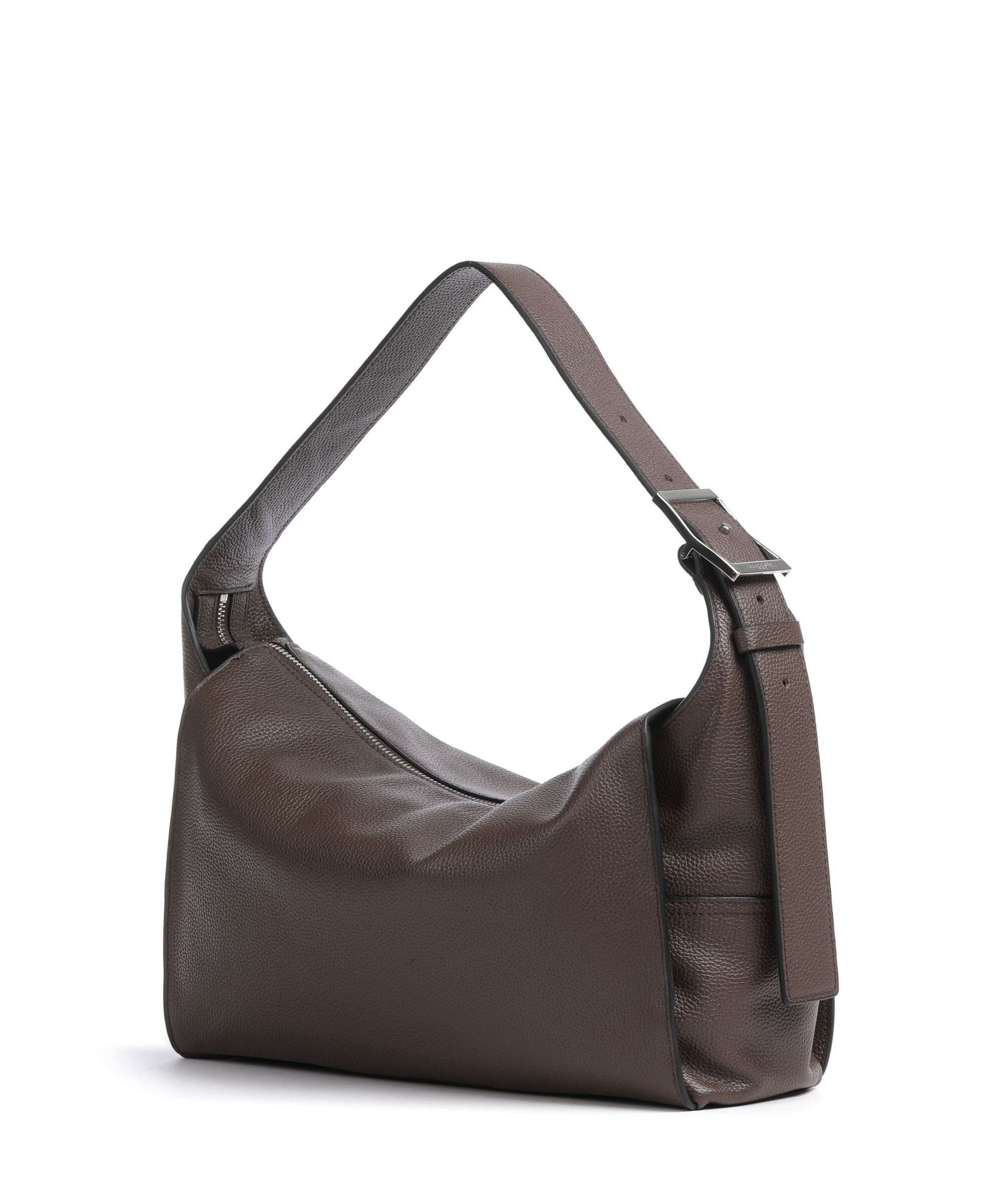 Liebeskind Lou Small Pebble M Hobo bag light truffel
