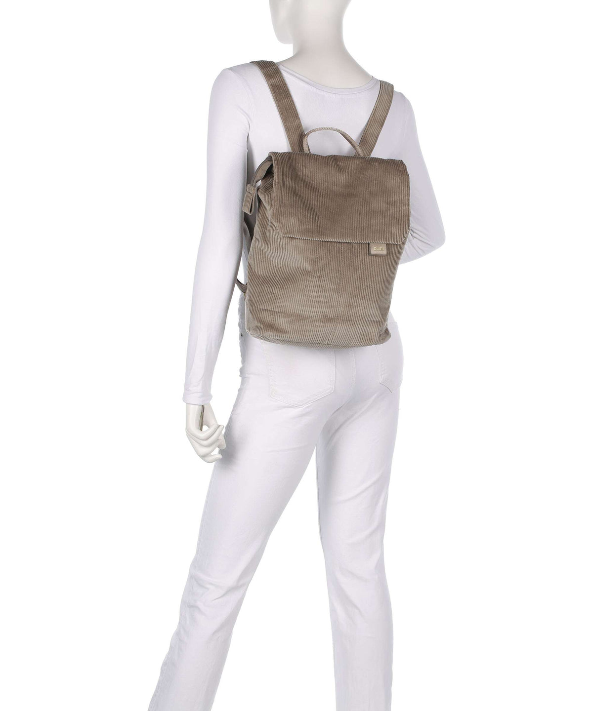 Zwei Mademoiselle.M MR13 Backpack cord mocca