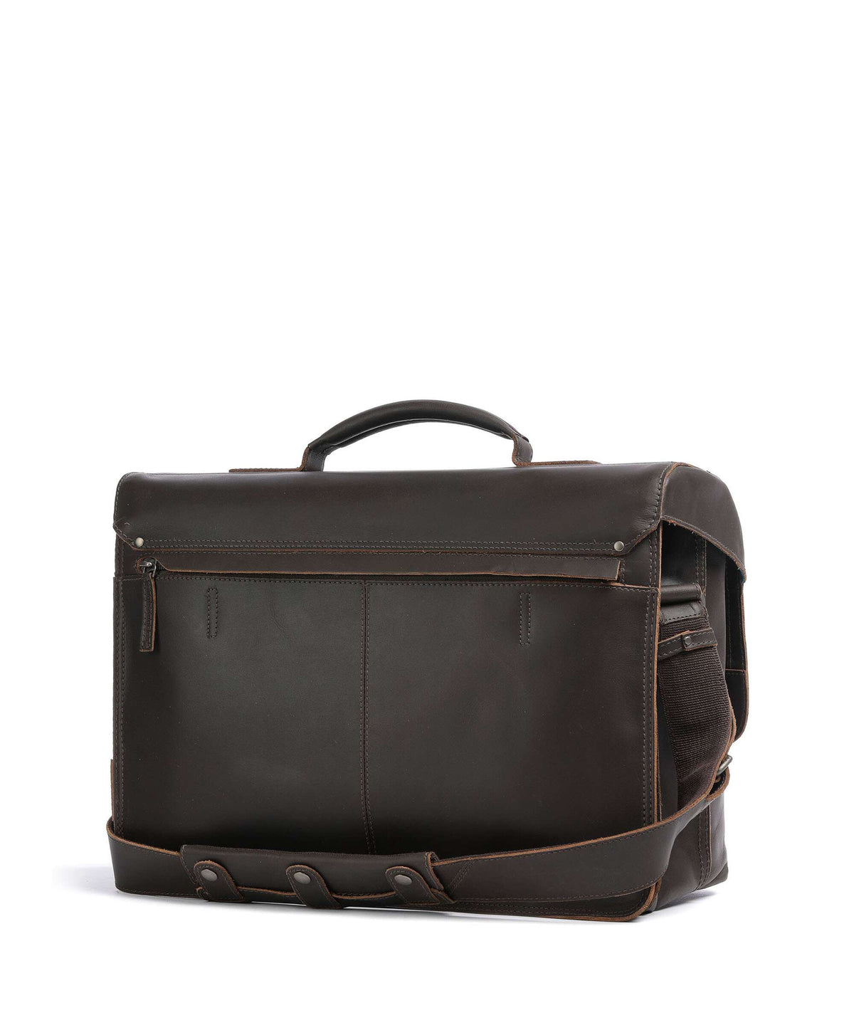 Aunts & Uncles Hunter Big Finn Briefcase vintage brown