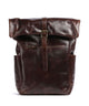 Buckle & Seam Crazy Horse Norman Rolltop ryggsäck brown/dot