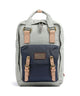 Doughnut Jungle Macaroon Ryggsäck light grey/navy