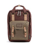 Doughnut Jungle Macaroon Ryggsäck maroon/khaki