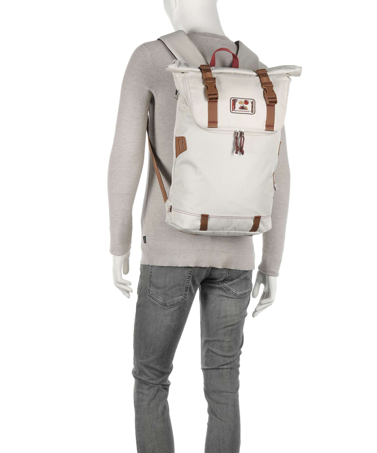 Doughnut Dreamwalker Christopher Rolltop backpack stone