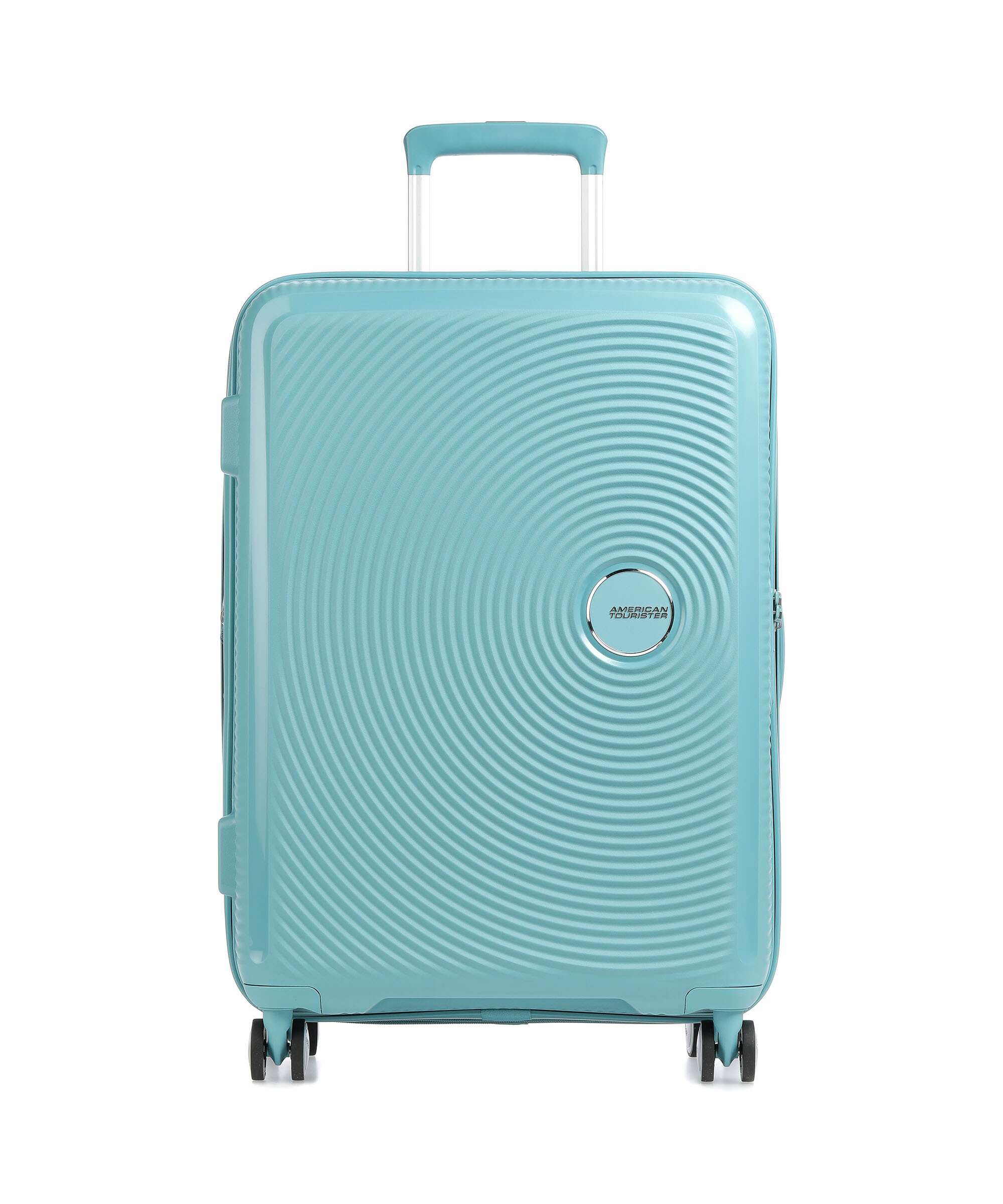American Tourister Soundbox Spinner (4 wheels) turquoise tonic