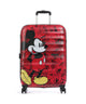 American Tourister Wavebreaker Disney Resväska med 4 hjul mickey comics red