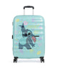 American Tourister Wavebreaker Disney Resväska med 4 hjul stitch flower
