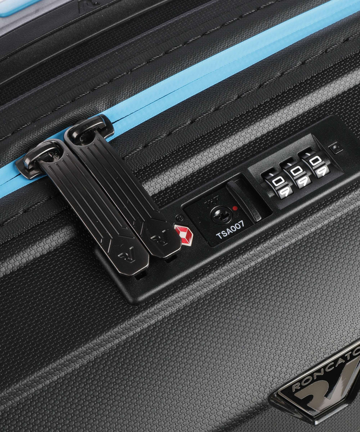 Roncato B-Flying Neon S Spinner (4 wheels) nero