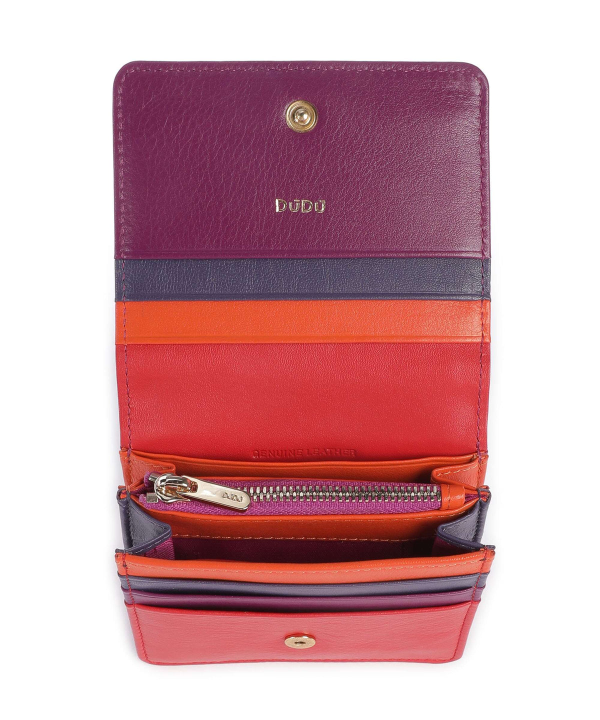 DuDu Bags Flores RFID Wallet fuchsia