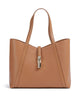 Furla Goccia L Tote bag brandy