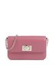 Furla 1927 Mini Crossover väska blush pink/earl grey