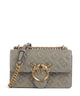 Pinko Love One Mini Axelremsväska noce/antique gold
