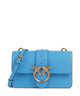 Pinko Love One Mini Crossover väska azzurro dresda/antique gold