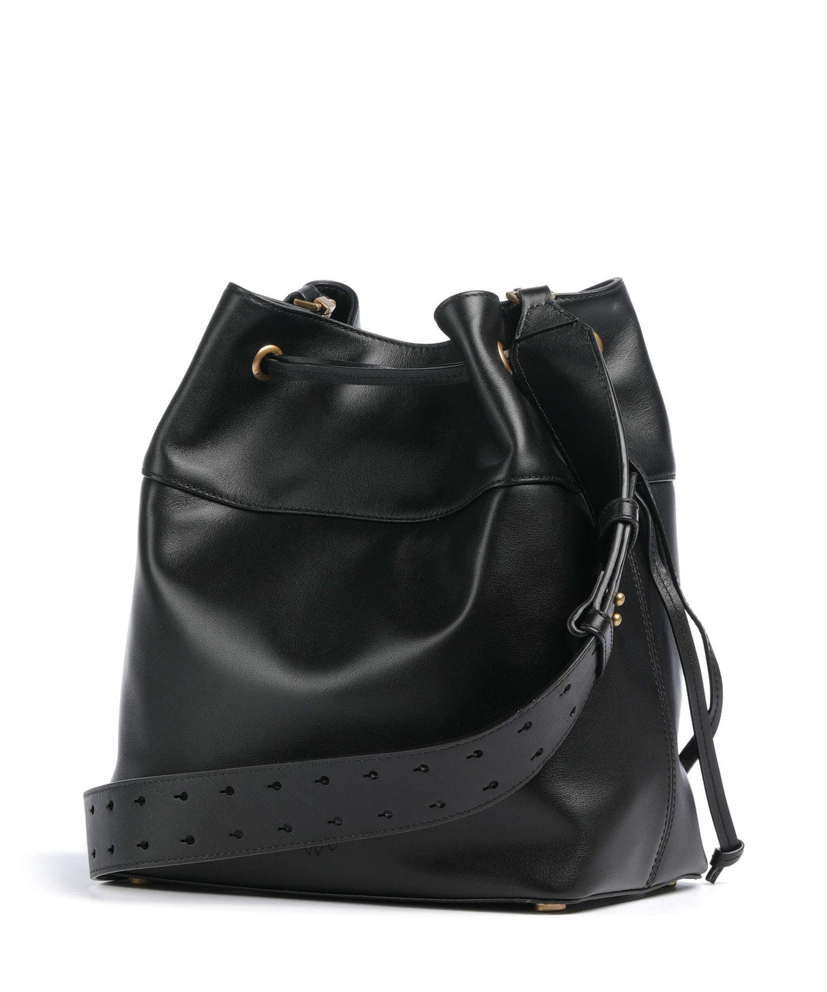 Pinko Secchiello Classic Bucket bag nero/antique gold