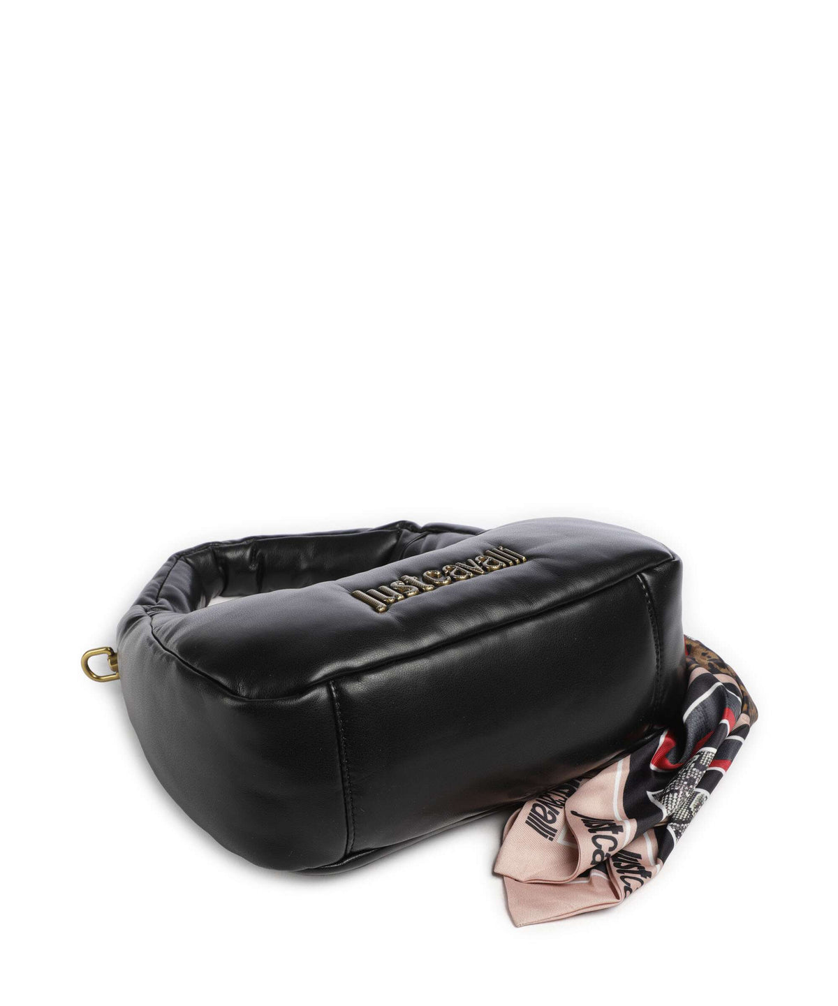 Just Cavalli Puffy Foulard Shoulder bag black