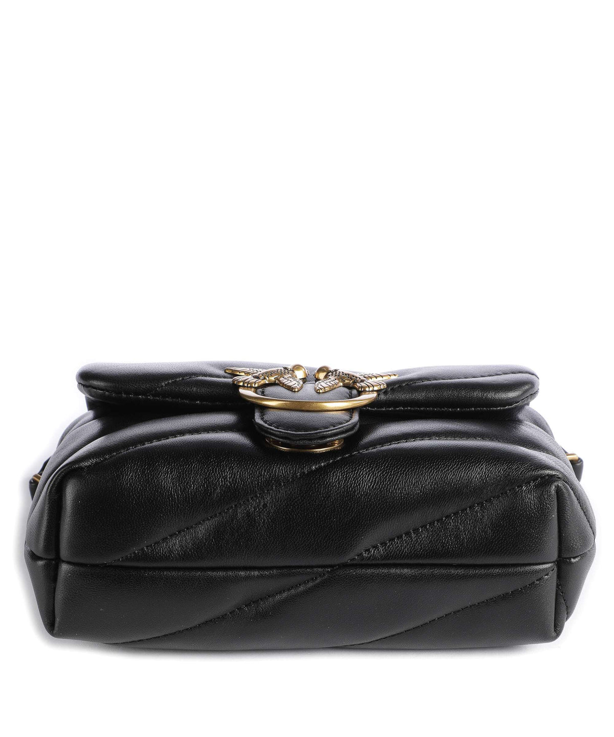 Pinko Love Puff Baby Shoulder bag nero/antique gold