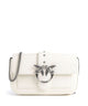 Pinko Love One Pocket Wallet bianco seta/old silver