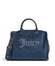 Juicy Couture Iris Velvet M Handväskor night sky