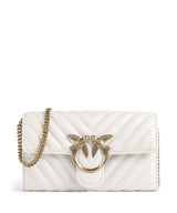 Pinko Love One Plånbok bianco seta/antique gold