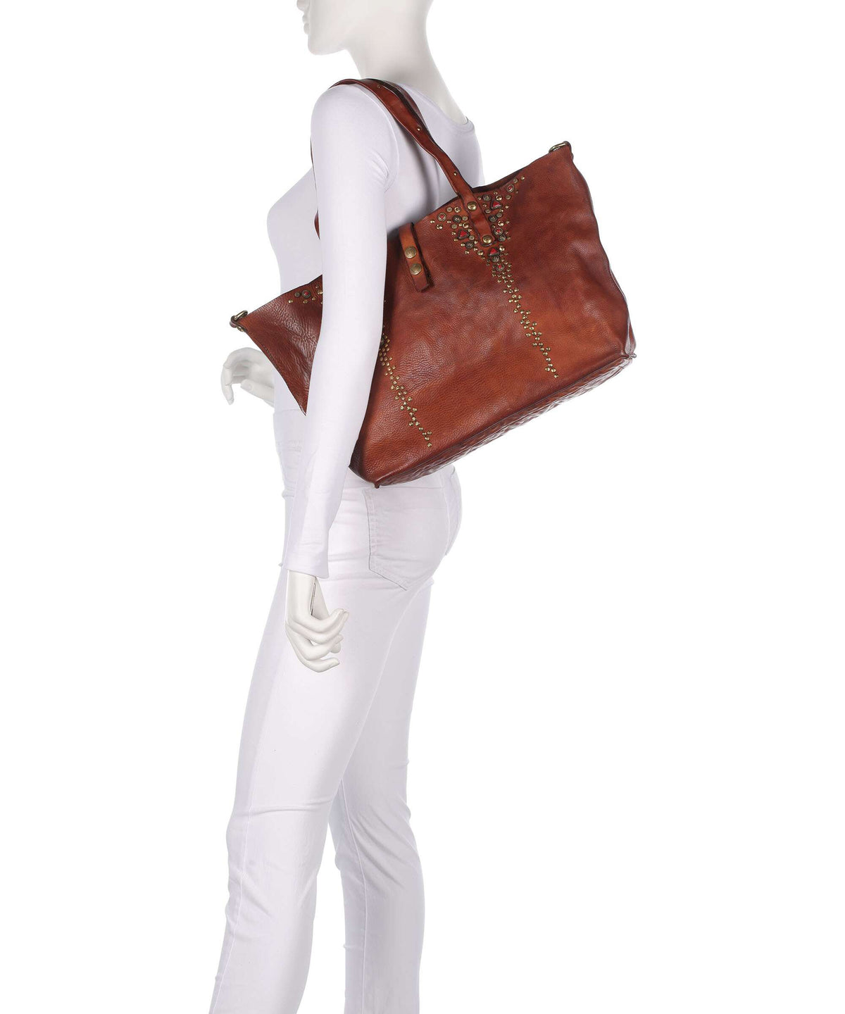 Campomaggi Tote bag cognac
