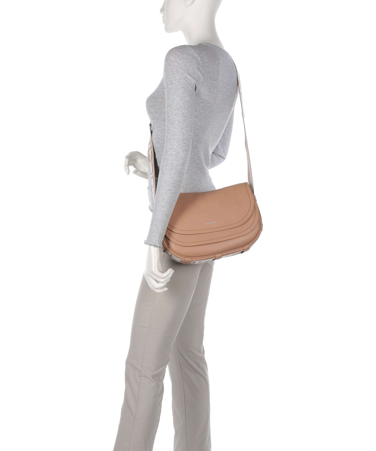 Coccinelle Raquel Shoulder bag skin/gazpacho