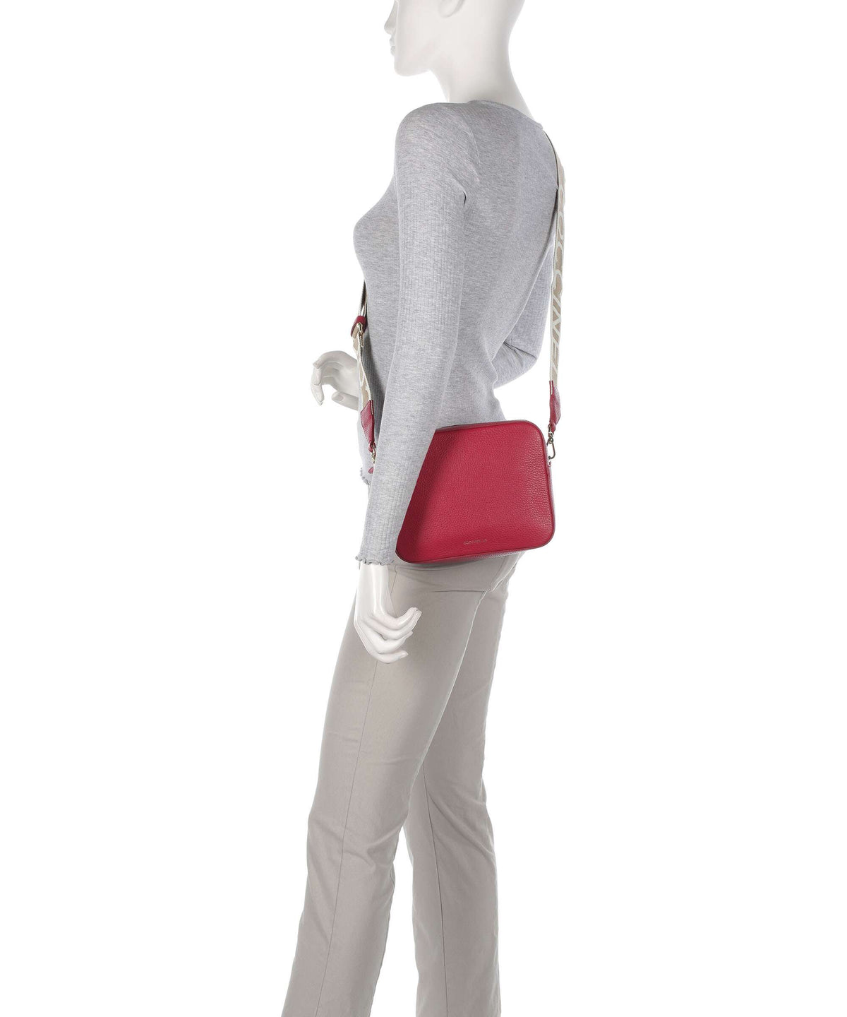 Coccinelle Tebe Crossbody bag sangria