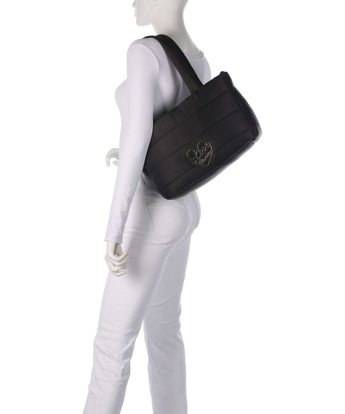 Love Moschino Air Wave Tote bag black