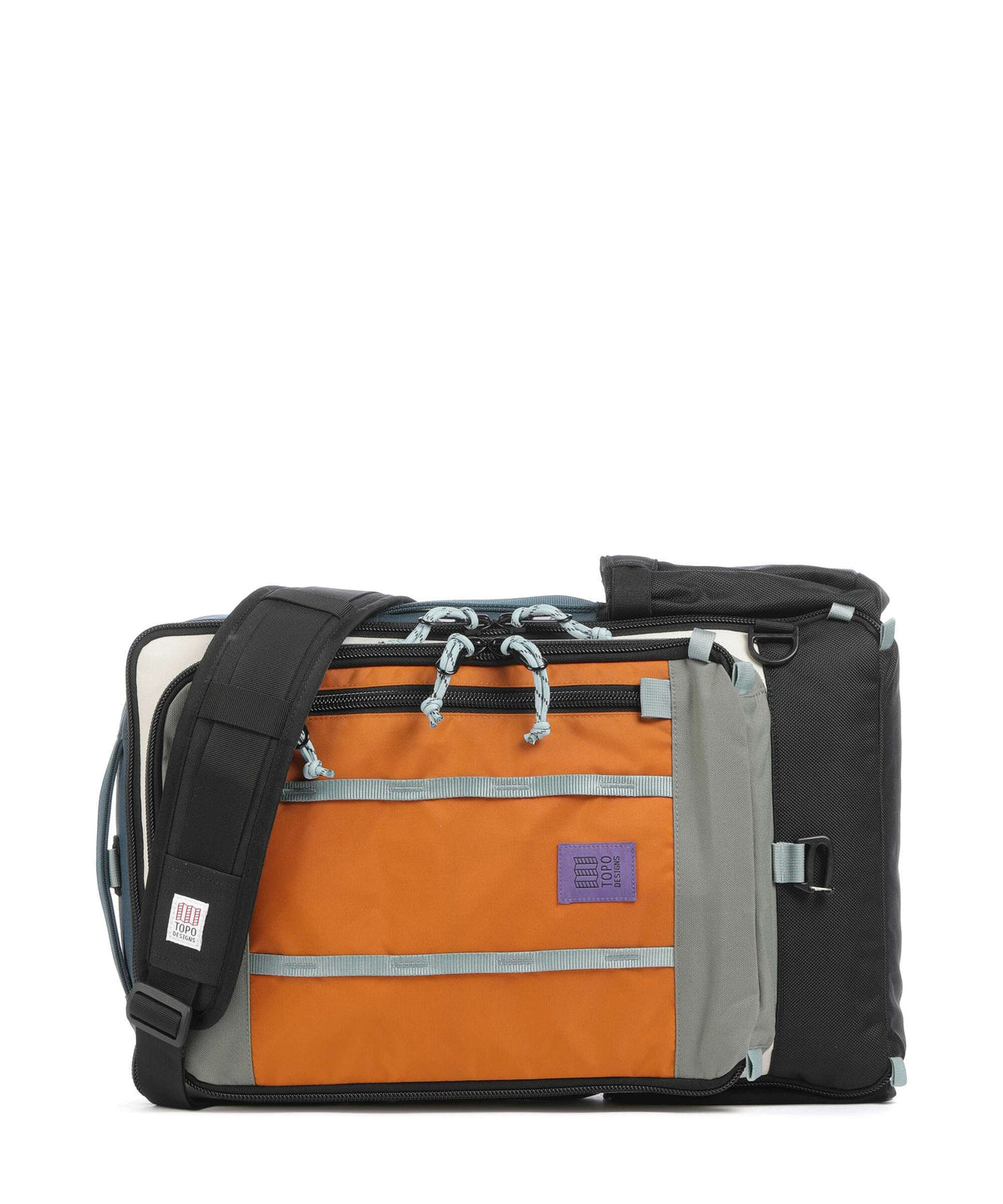 Topo Designs Global 30 Travel backpack pond blue/spice