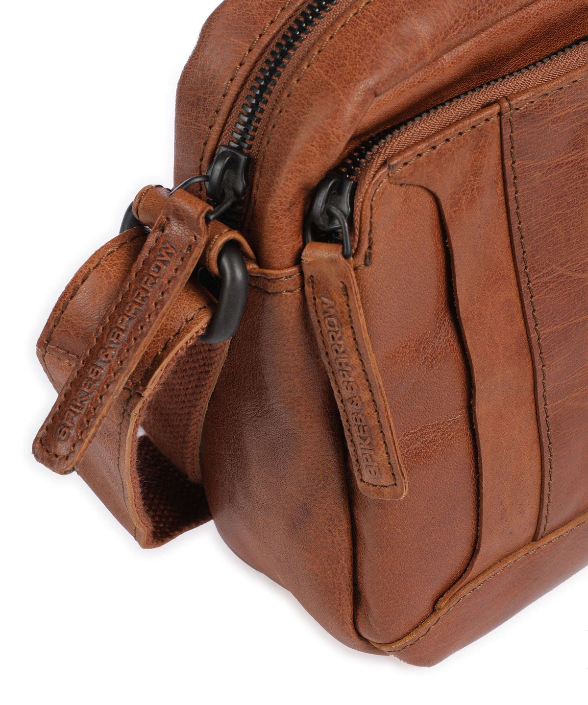 Spikes & Sparrow Bronco Kyrillos Crossbody bag brandy