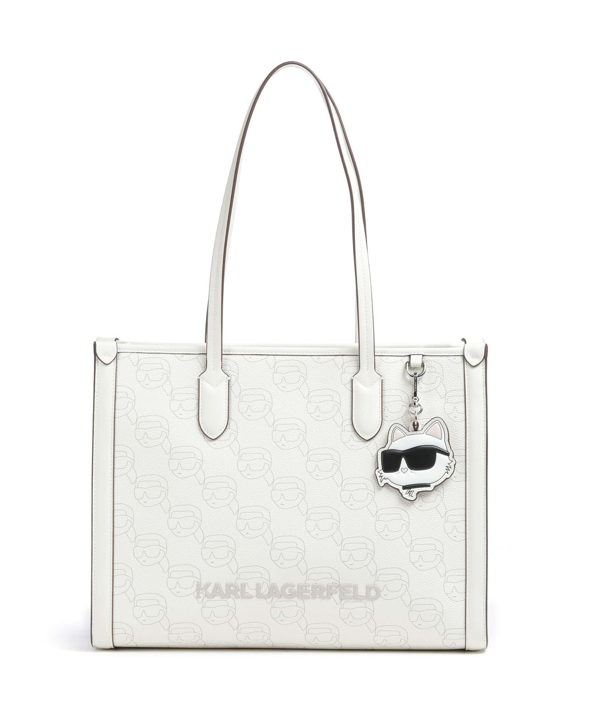 Karl Lagerfeld K/Ikonik Mono Tote bag offwhite