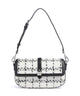 Karl Lagerfeld K/Autograph Boucle Axelremsväska black/white