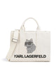 Karl Lagerfeld Ikon Choupette Medium Handväskor natural